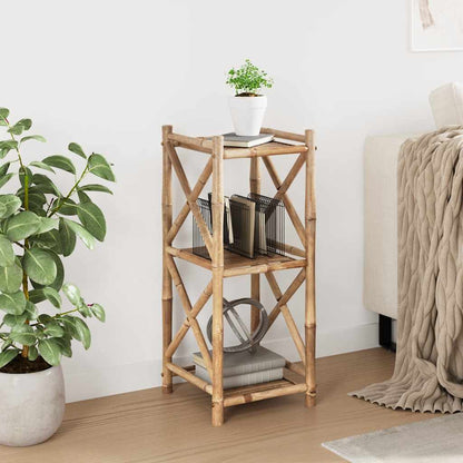 3-Tier Bamboo Shelf Square