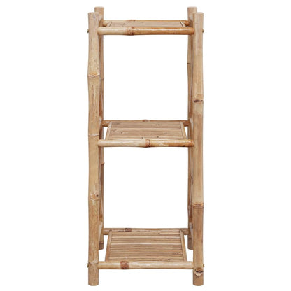 3-Tier Bamboo Shelf Square