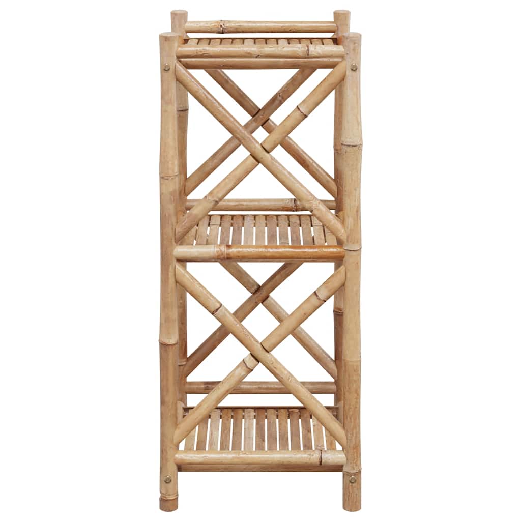 3-Tier Bamboo Shelf Square