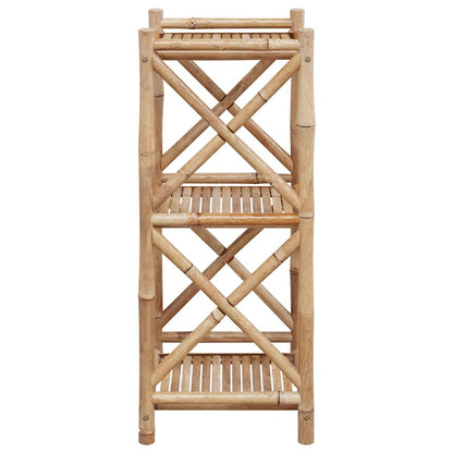 3-Tier Bamboo Shelf Square