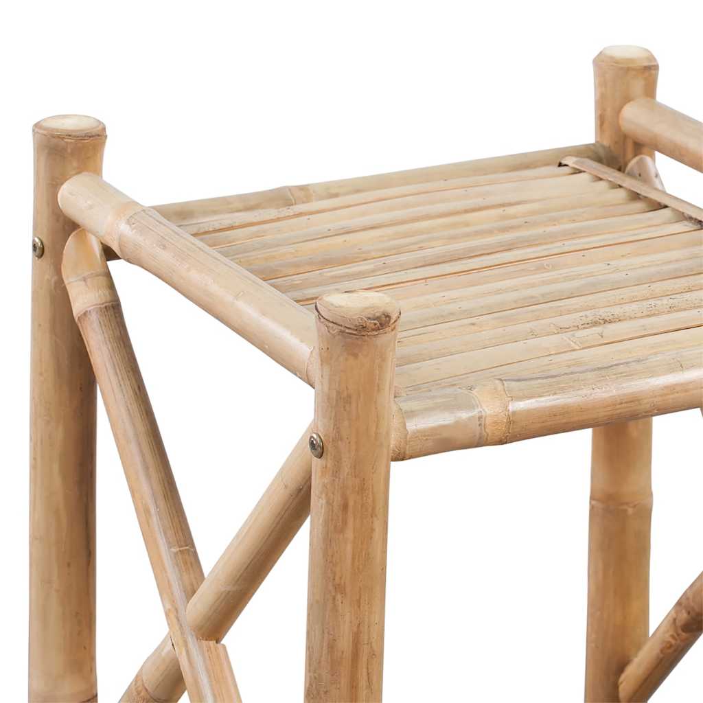3-Tier Bamboo Shelf Square