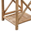 5-Tier Bamboo Shelf Square