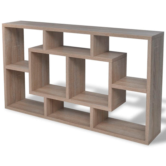 Wall Shelf | Oak | Melamine faced Engineered wood | 85 cm wide