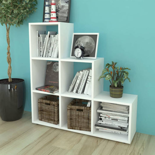 Display Shelf | White | Melamine faced Engineered wood | Medium