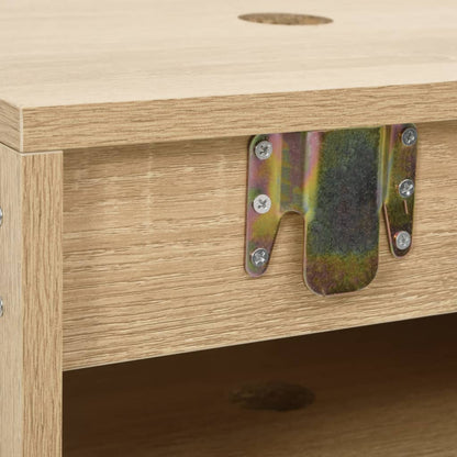 Bathroom Furniture Set | Oak | Engineered wood, Glass | Small