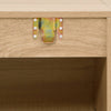 2 Piece Bathroom Furniture Set Oak Engineered Wood