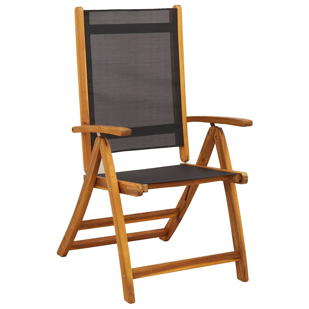 7 Piece Patio Dining Set Solid Acacia Wood