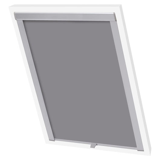 131262 vidaXL Blackout Roller Blinds Grey 102