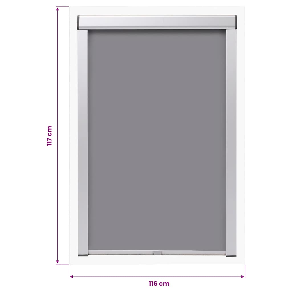 Blackout Roller Blinds Grey U08/808 GGL and GGU