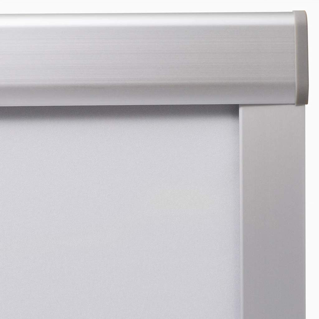 131280 vidaXL Blackout Roller Blinds White C04