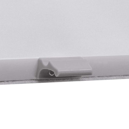 131280 vidaXL Blackout Roller Blinds White C04