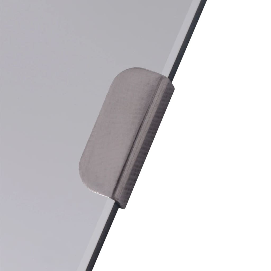 Frameless Mirror Tiles Glass 8 pcs 8.1