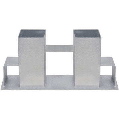 | Firewood Stack Aid | 4 pcs 34 x 10 x 15 cm Steel