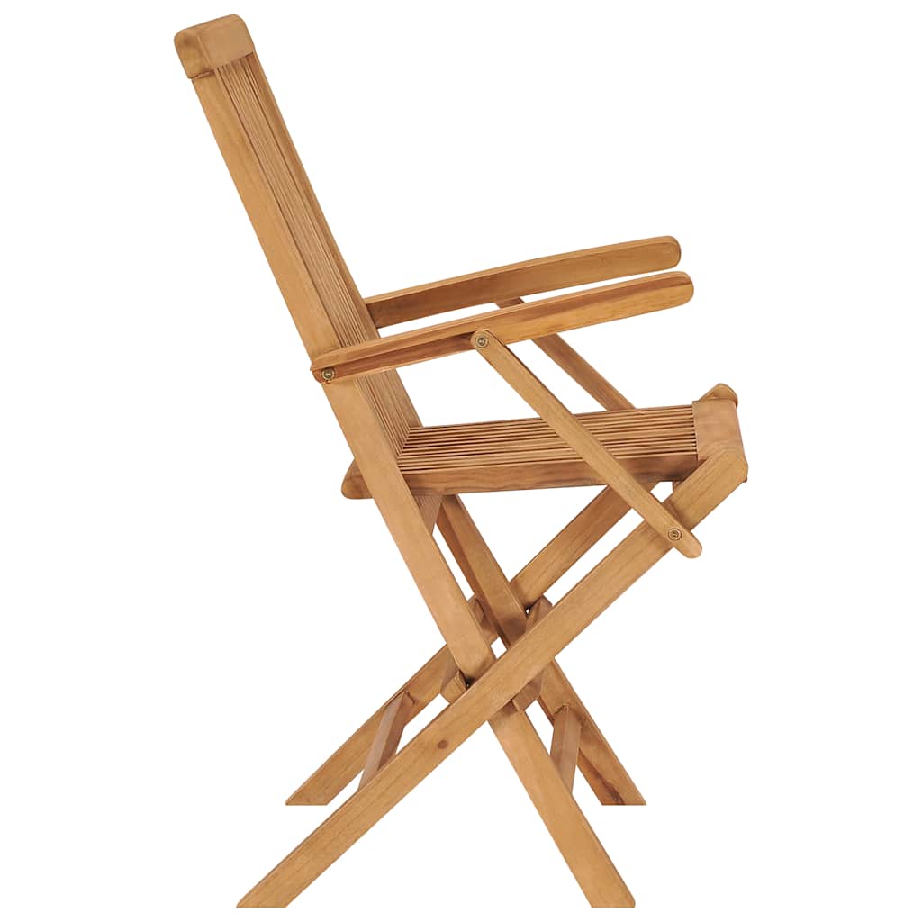 Garden Chair | Set of 2 | Teak | Solid Teak Wood | Standard | Foldable