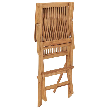 Garden Chair | Set of 2 | Teak | Solid Teak Wood | Standard | Foldable