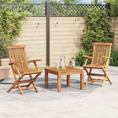 Garden Chair | Set of 2 | Teak | Solid Teak Wood | Standard | Foldable