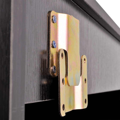 Bathroom Cabinet | Black, White | Engineered wood, Ceramic | Large