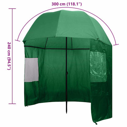 Fishing umbrellas 300 x 240 cm Oxford Polyester Round