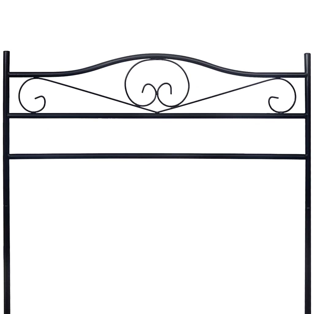 Clothing Rack | Black | Steel | 174 cm height, 90 cm length