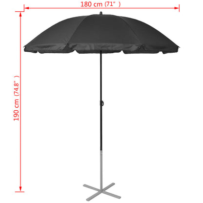 Sun Lounger | Black