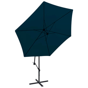 Cantilever Garden Parasol 3 m Blue