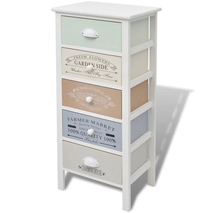 Storage Cabinet | Multicoloured with vintage prints