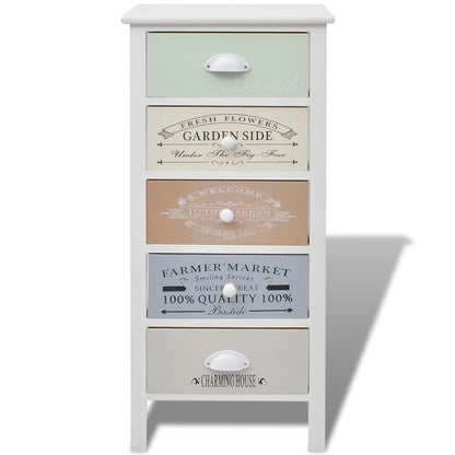 Storage Cabinet | Multicoloured with vintage prints