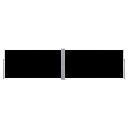 Side Awning | Black | Polyester with PU coating | 160 x 600 cm
