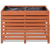 Planter 100x50x71 cm Wood