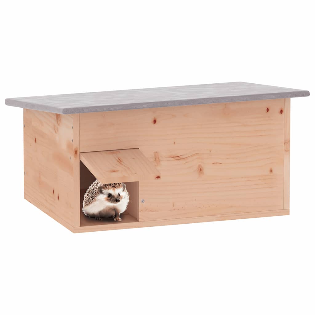 Hedgehog House | Natural Wood | Sturdy Chinese fir wood | Portable