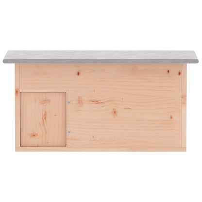 Hedgehog House | Natural Wood | Sturdy Chinese fir wood | Portable