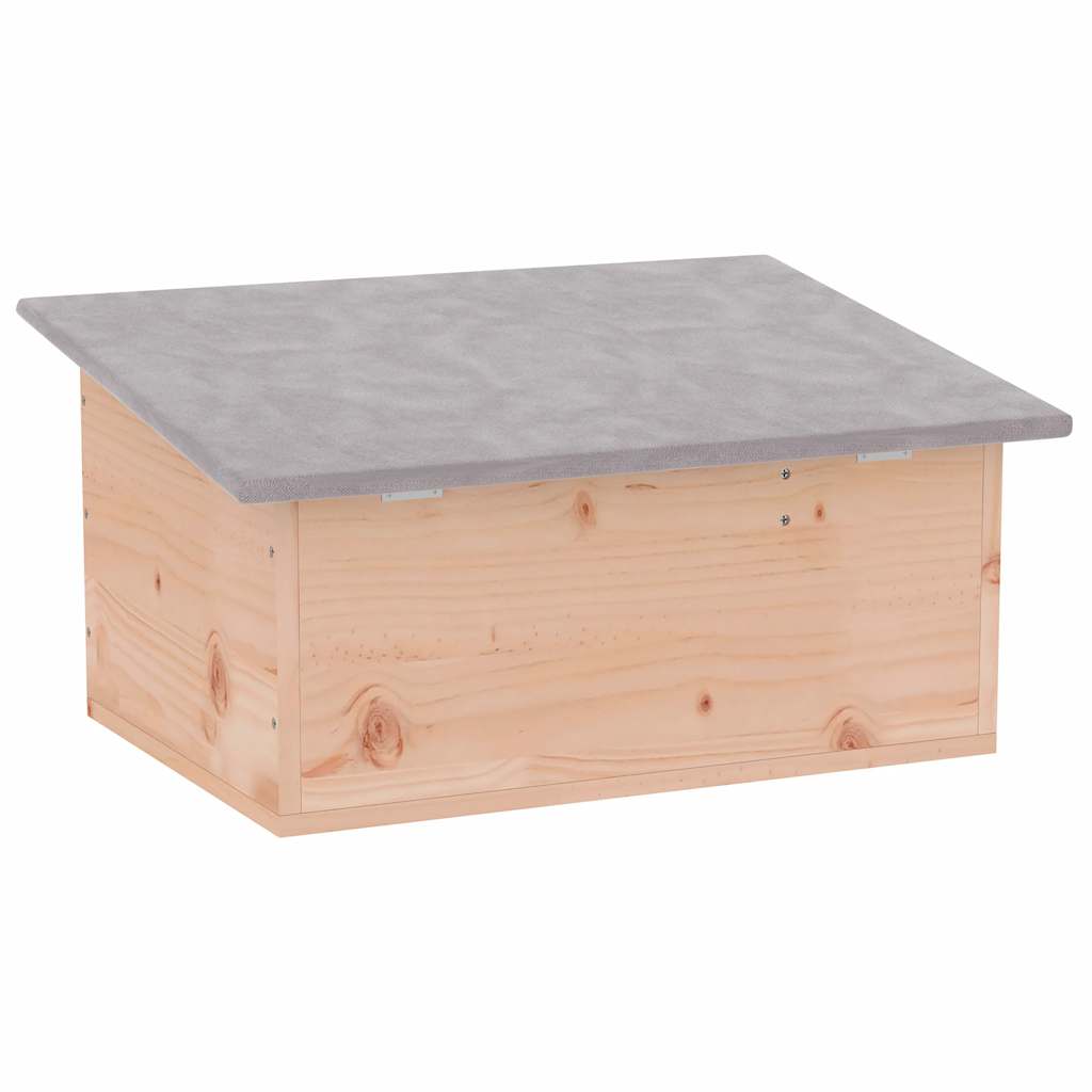 Hedgehog House | Natural Wood | Sturdy Chinese fir wood | Portable