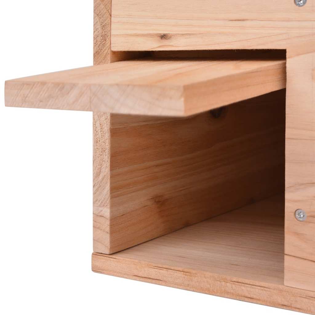 Hedgehog House | Natural Wood | Sturdy Chinese fir wood | Portable