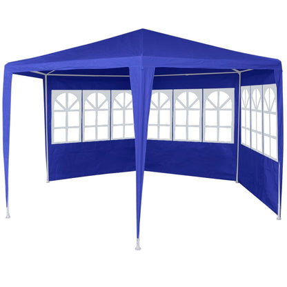 Marquee with 6 Side Walls Blue 6.6'x6.6'