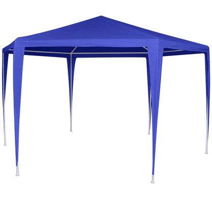 Marquee with 6 Side Walls Blue 6.6'x6.6'