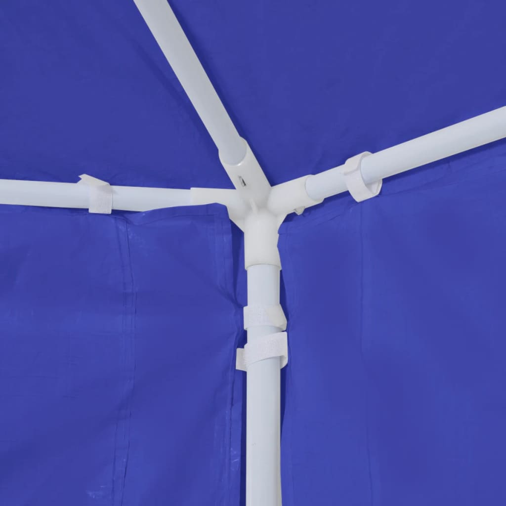 Marquee with 6 Side Walls Blue 6.6'x6.6'
