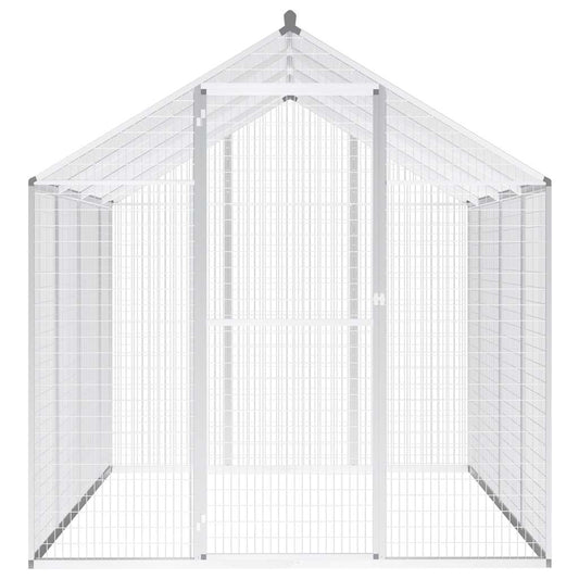 Animal House | Silver | Aluminium | Large | Durable | Aviary