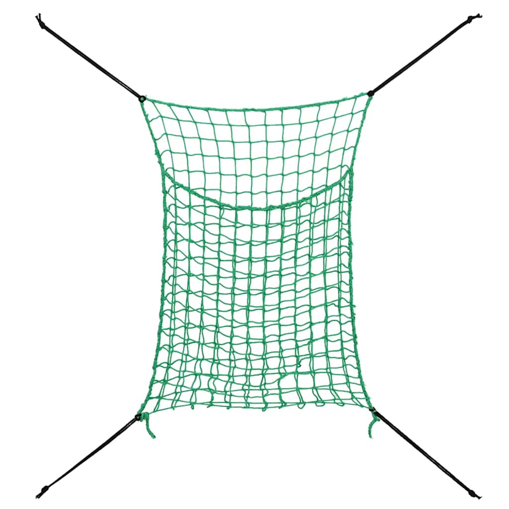 Hay Net | Set of 2 | Green | Polypropylene | 0.9 x 1.5 m | Durable