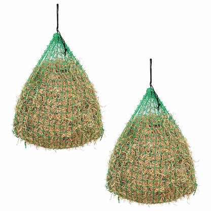 Hay Net | Set of 2 | Green | Polypropylene | 0.75x0.75 m | Hay Net