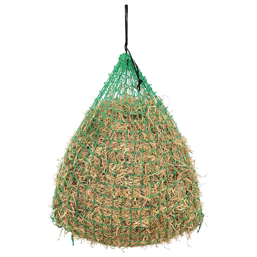 Hay Net | Set of 2 | Green | Polypropylene | 1 m x 1 m | Hay Net | Round