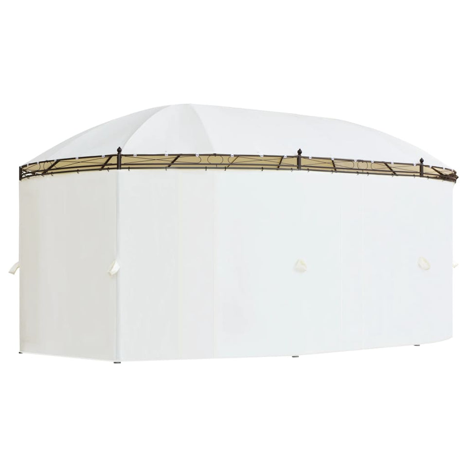 Gazebo Cream White 530x350x265 cm