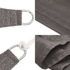 Sunshade Sail HDPE Triangular 3.6x3.6x3.6 m Anthracite