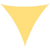 Sunshade Sail HDPE Triangular 5x5x5 m Beige