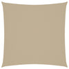 Sunshade Sail Oxford Fabric Square 3.6x3.6 m Beige