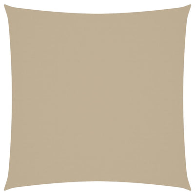 Sunshade Sail Oxford Fabric Square 3.6x3.6 m Beige