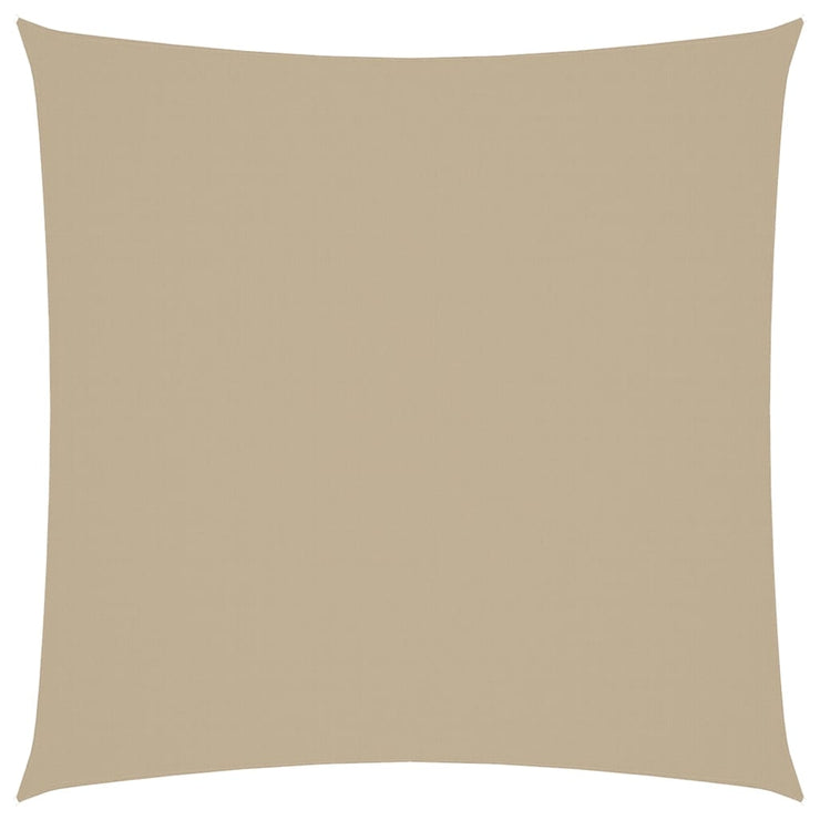 Sunshade Sail Oxford Fabric Square 3.6x3.6 m Beige