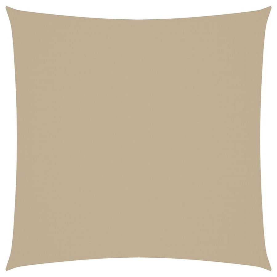 Sunshade Sail Oxford Fabric Square 3.6x3.6 m Beige