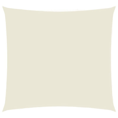 Sunshade Sail Oxford Fabric Square 3.6x3.6 m Cream