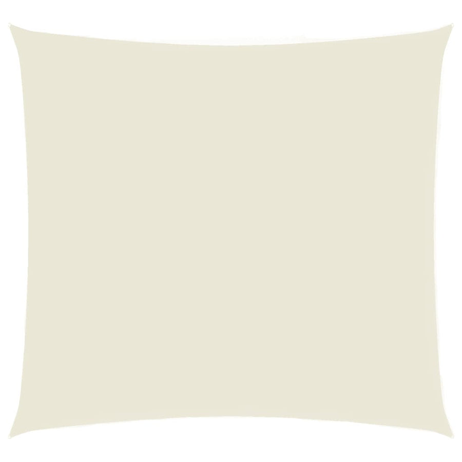 Sunshade Sail Oxford Fabric Square 3.6x3.6 m Cream