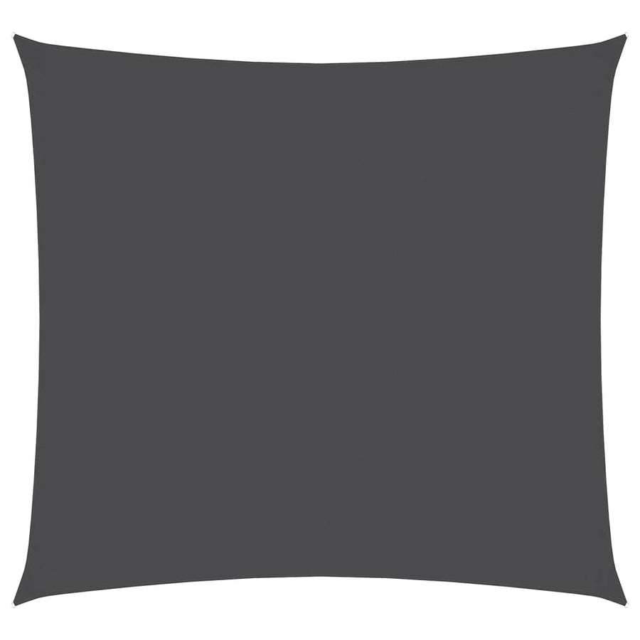 Sunshade Sail Oxford Fabric Square 3.6x3.6 m Anthracite